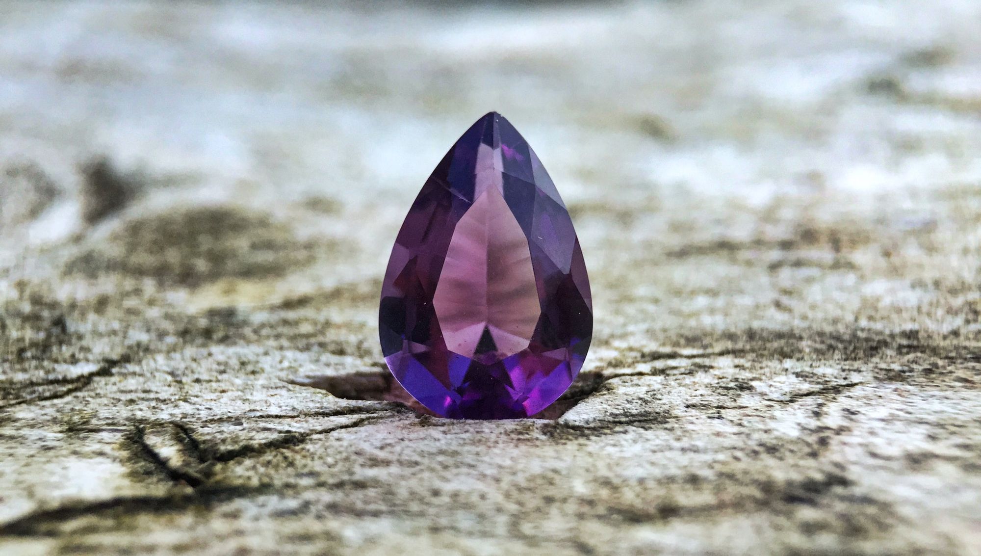 A sharp-edged gem